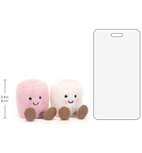 Amuseables Pink and White Marshmallows - Jellycat