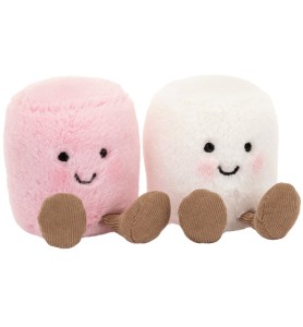 Amuseables Pink and White Marshmallows - Jellycat