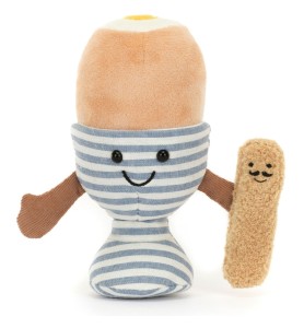 Amuseables Eggetha Egg & Lance Soldier - Jellycat