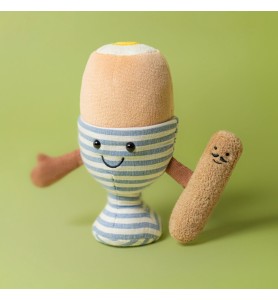 Amuseables Eggetha Egg & Lance Soldier - Jellycat