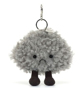 Amuseables Cirrus Storm Cloud Bag Charm- Jellycat