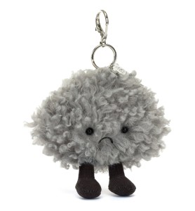 Amuseables Cirrus Storm Cloud Bag Charm- Jellycat