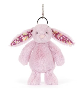 Thistlepop Blossom Luxe Bunny Bag Charm - Jellycat
