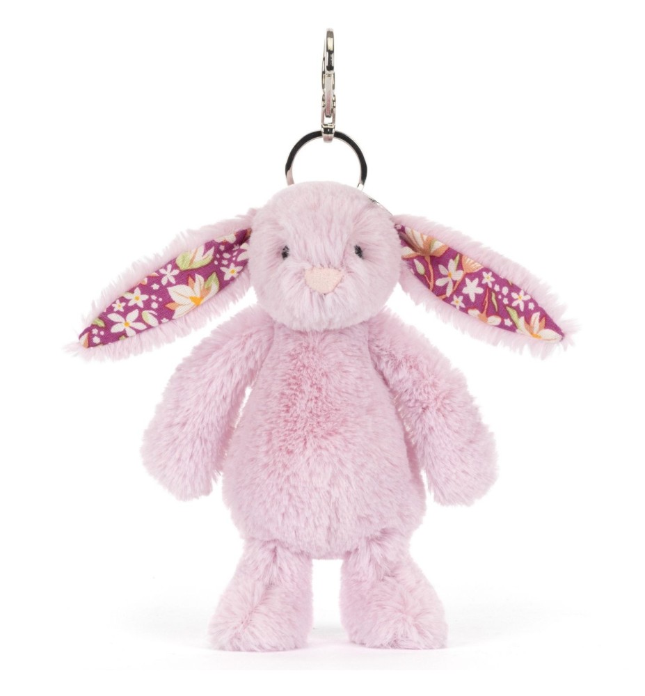 Thistlepop Blossom Luxe Bunny Bag Charm - Jellycat