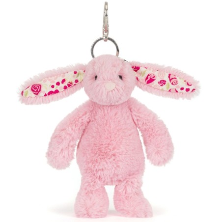 Blushkin Blossom Bunny Bag Charm - Jellycat