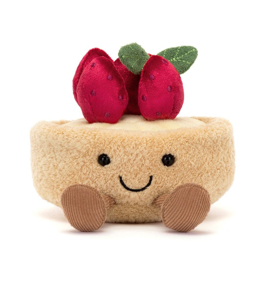 Amuseables Fleurette Tarte aux fraises - Jellycat