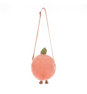 Amuseables Peach Shoulder Bag - Jellycat