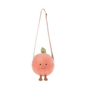 Amuseables Peach Shoulder Bag - Jellycat