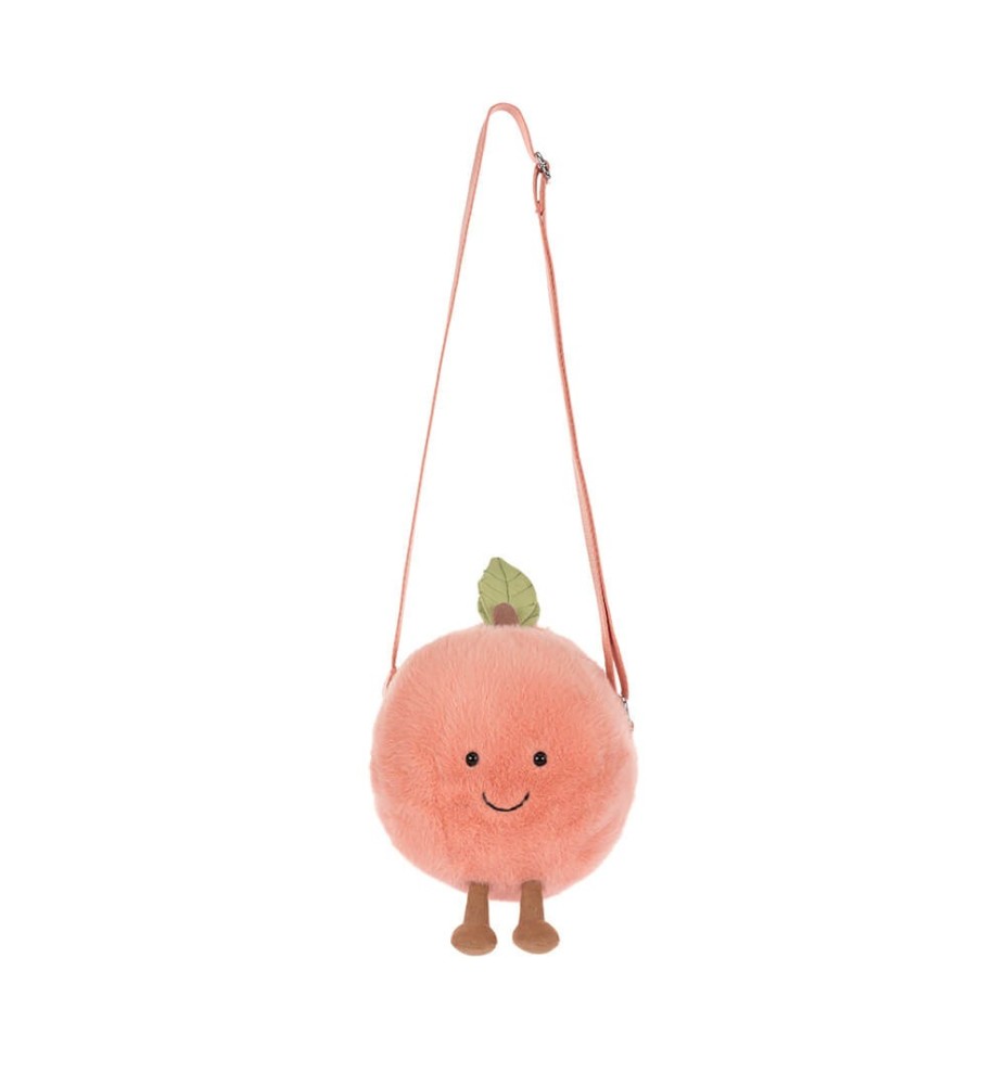 Amuseables Peach Shoulder Bag - Jellycat