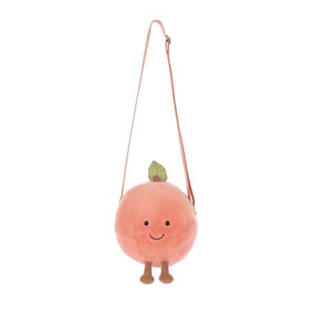 Amuseables Peach Shoulder Bag - Jellycat