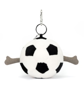 Amuseables Sports Football Bag Charm - Jellycat