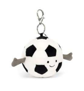 Amuseables Sports Football Bag Charm - Jellycat