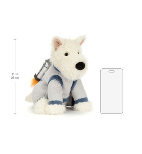 Munro Scottie Dog Space Outfit - Jellycat
