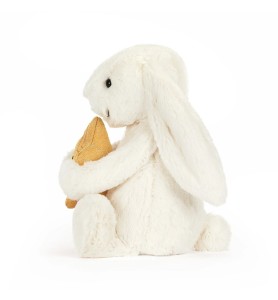 Cream Bunny With Star - Jellycat