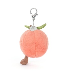 Amuseables Peach Bag Charm - Jellycat
