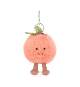 Amuseables Peach Bag Charm - Jellycat