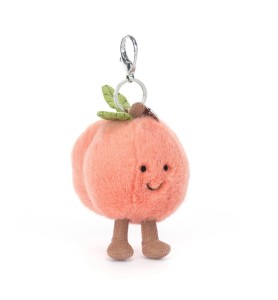 Amuseables Peach Bag Charm - Jellycat