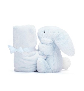 Bashful Blue Bunny Soother - Jellycat