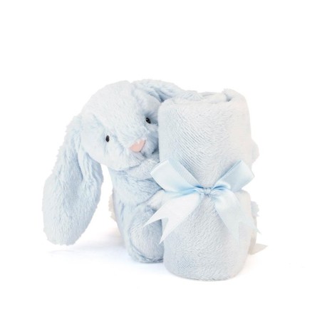 Bashful Blue Bunny Soother - Jellycat