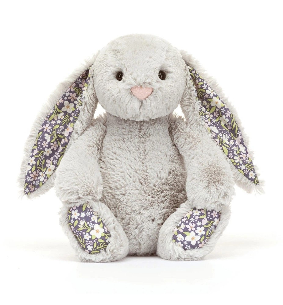 Blossom Silver Bunny Bloom Medium - Jellycat