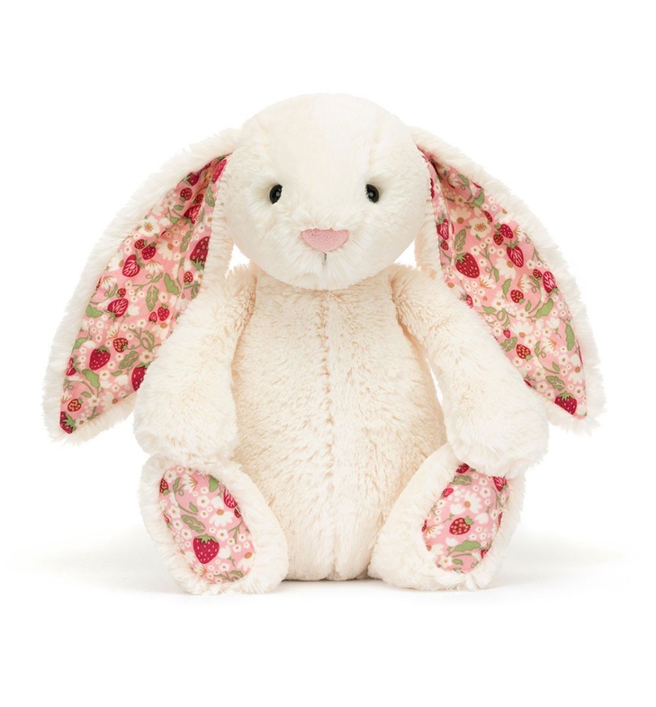 Blossom Cream Bunny Berry Medium - Jellycat