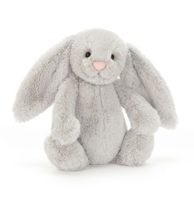 Bashful Silver Bunny Little - Jellycat